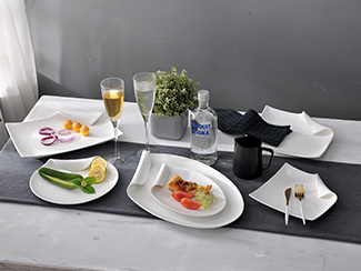 Rolled Dinner Plate